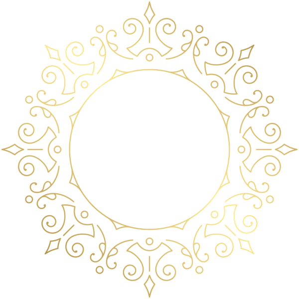 This png image - Round Decorative Border PNG Clip Art Image, is available for free download