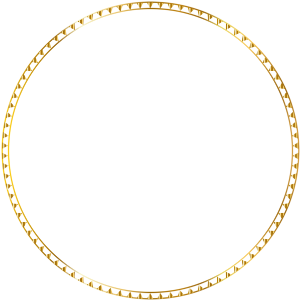 This png image - Round Frame Border PNG Clip Art, is available for free download