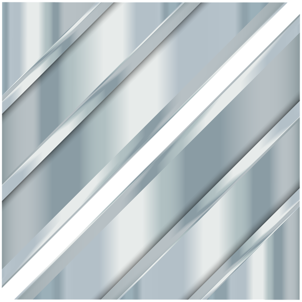 This png image - Silver Corners Transparent PNG Clip Art, is available for free download