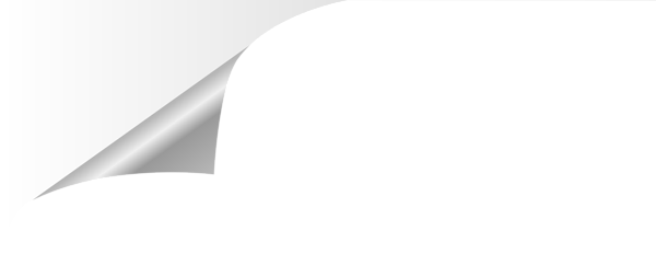 This png image - Silver Page Corner PNG Clip Art Image, is available for free download