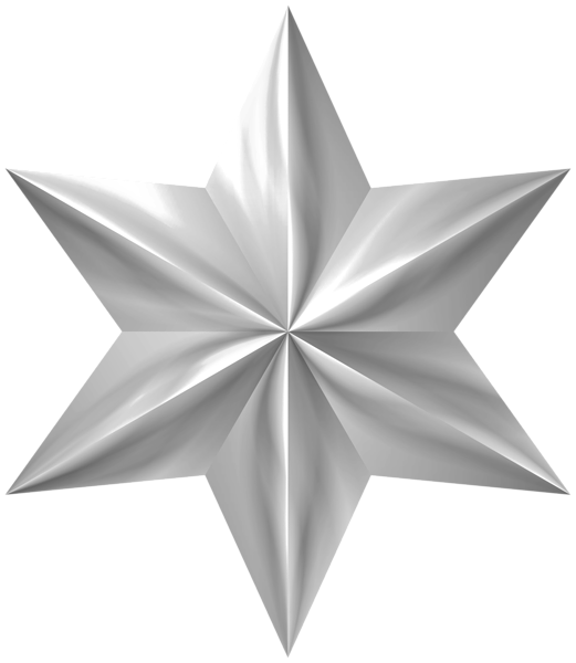 This png image - Silver Star Clip Art PNG Image, is available for free download