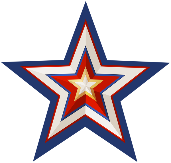 This png image - Star Deco PNG Transparent Clipart, is available for free download