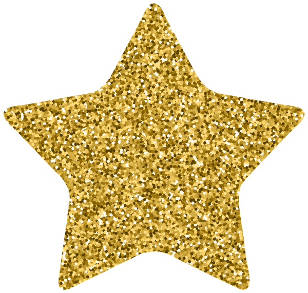 This png image - Star Decor Gold Clip Art Image, is available for free download