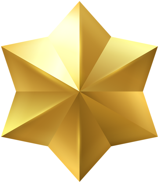 This png image - Star Decoration Gold PNG Clipart, is available for free download