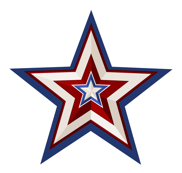 This png image - Star Decoration Transparent Clipart, is available for free download