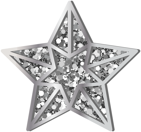 This png image - Star Silver Transparent PNG Clip Art, is available for free download