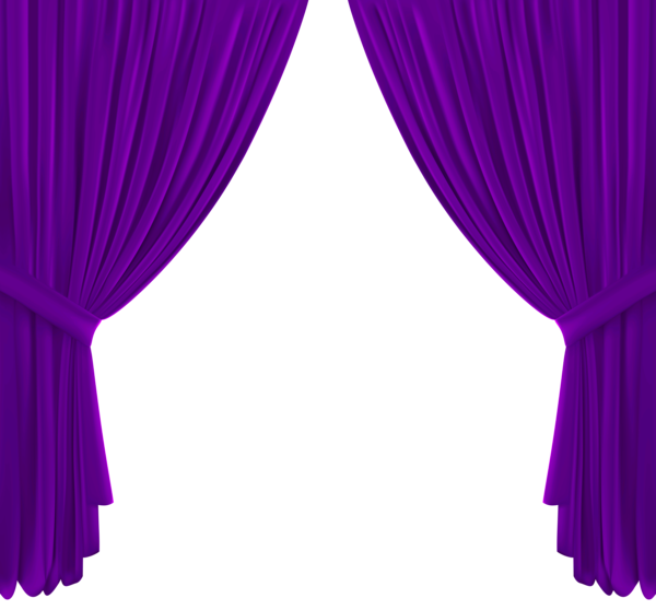 This png image - Theater Curtain Purple PNG Clipart, is available for free download