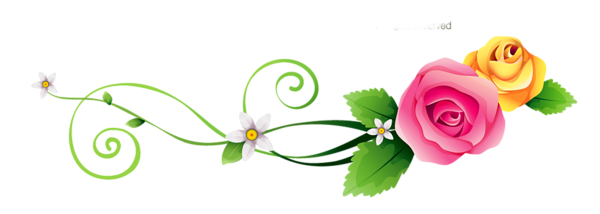 This png image - Transparent Roses Decoration PNG Clipart, is available for free download