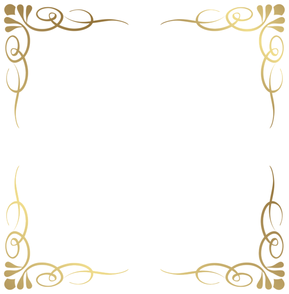 Transparent Decorative Frame Border PNG Image | Gallery ...
