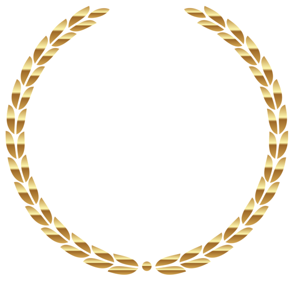 Transparent Gold Wreath Transparent PNG Image | Gallery ...