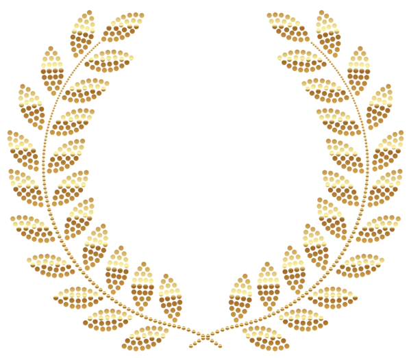 This png image - Transparent Golden Wreath PNG Image, is available for free download