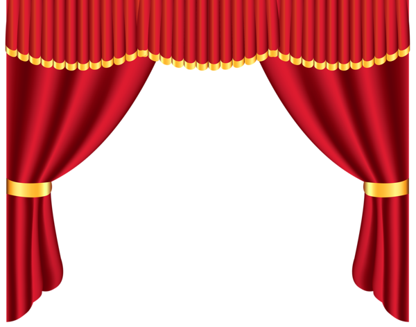 This png image - Transparent Red Curtain PNG Clipart, is available for free download