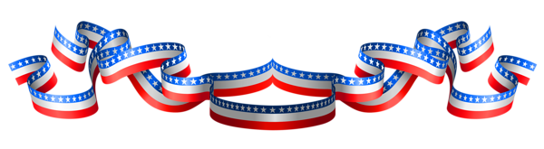 This png image - USA Flag Band Decoration PNG Clipart, is available for free download