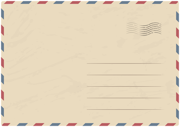 This png image - Vintage Envelope PNG Clipart, is available for free download