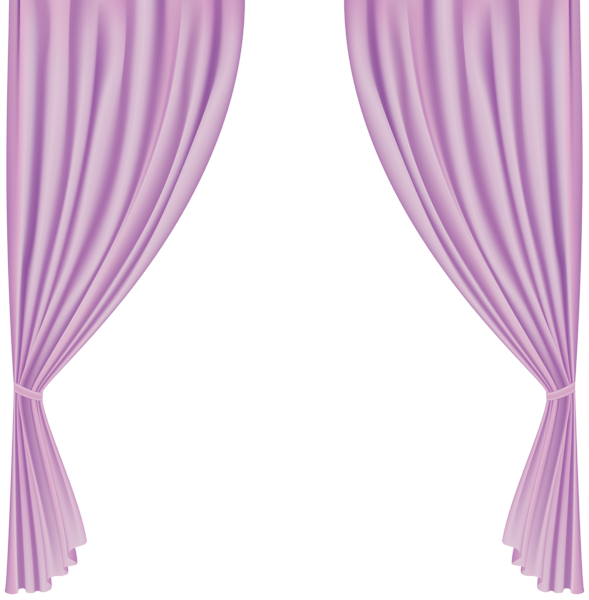This png image - Violet Curtains PNG Transparent Clipart, is available for free download