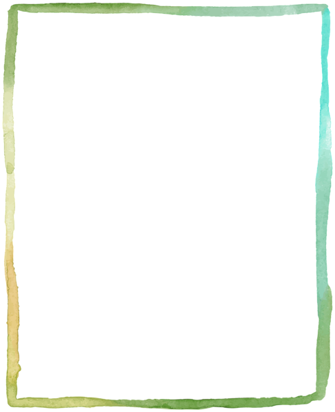 This png image - Watercolor Border Frame PNG Clipart, is available for free download