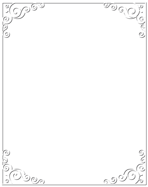 This png image - White Border Frame PNG Clip Art Image, is available for free download