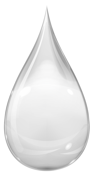 This png image - White Drop Transparent PNG Clipart, is available for free download