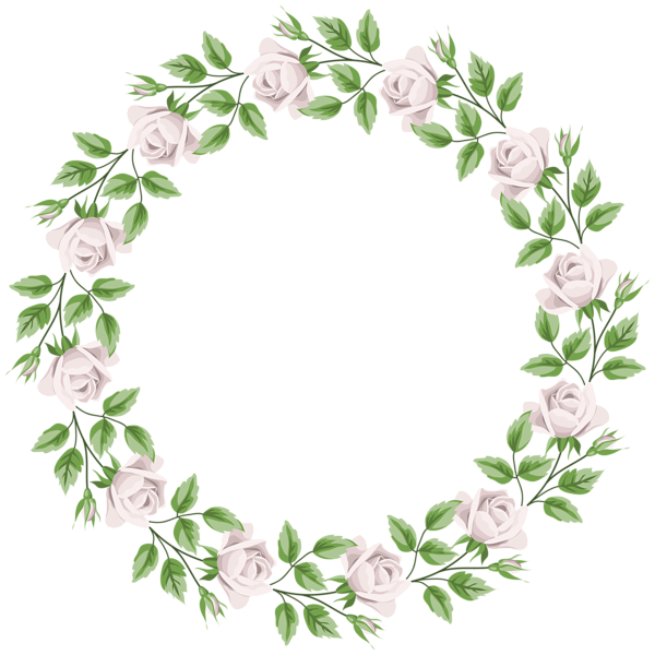 This png image - White Rose Border Frame Transparent PNG Clip Art, is available for free download