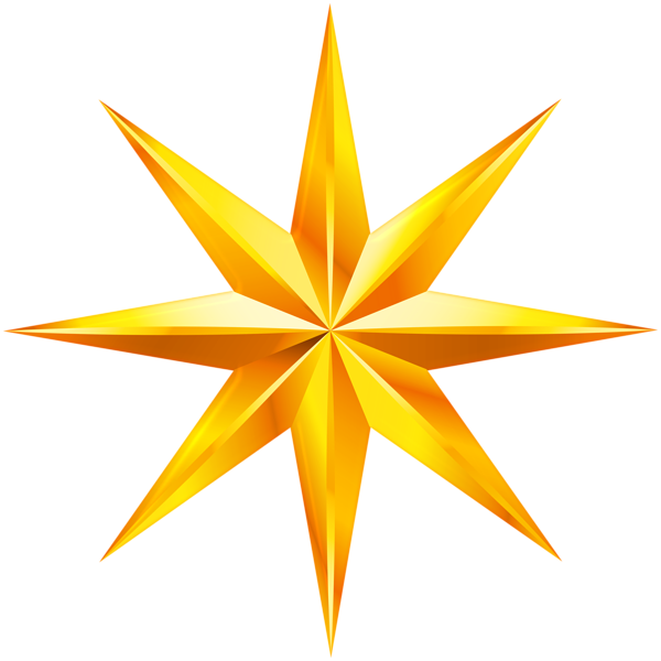 This png image - Yellow Decorative Star PNG Clip Art Image, is available for free download