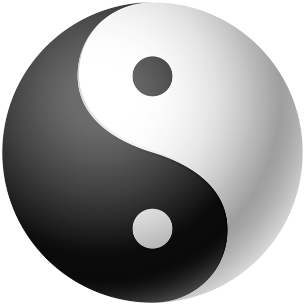 This png image - Yin and Yang Clip Art PNG Image, is available for free download