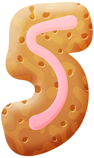 This png image - Biscuit Number Five PNG Clipart Image, is available for free download