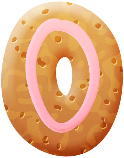 This png image - Biscuit Number Zero PNG Clipart Image, is available for free download