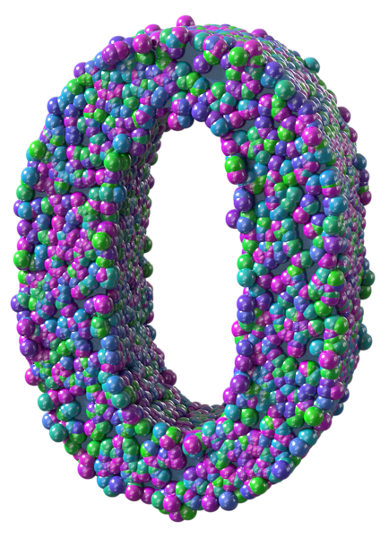 This png image - Colorful Number Zero Transparent PNG Clip Art Image, is available for free download