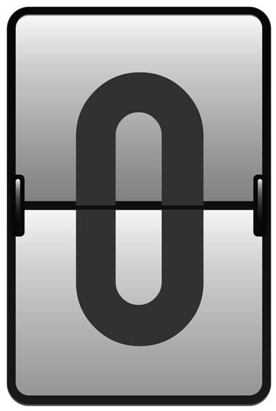 This png image - Counter Number Zero PNG Clipart Image, is available for free download