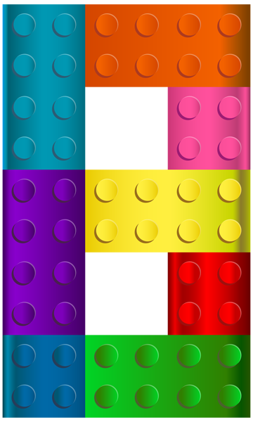 This png image - Lego Number Eight PNG Transparent Clip Art Image, is available for free download