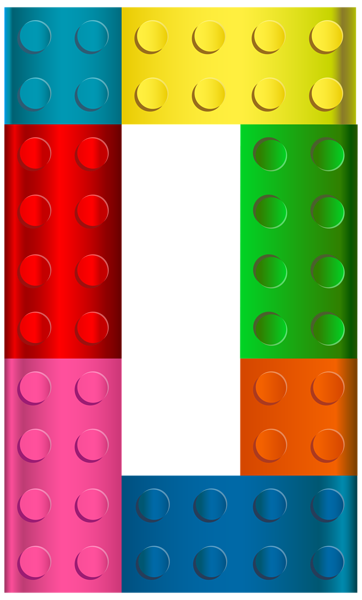 This png image - Lego Number Zero PNG Transparent Clip Art Image, is available for free download