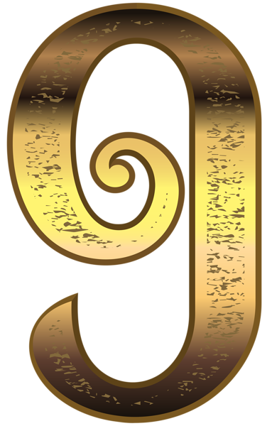 This png image - Old Gold Number Nine Transparent PNG Image, is available for free download