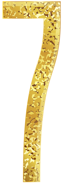 This png image - Seven Gold Transparent PNG Clip Art Image, is available for free download
