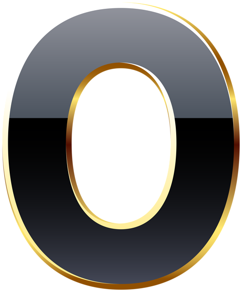 This png image - Zero Black Number Transparent Image, is available for free download