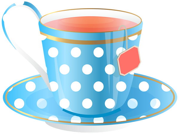 This png image - Blue Tea Cup PNG Transparent Clip Art Image, is available for free download