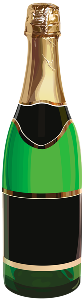 This png image - Champagne Bottle Clip Art Image, is available for free download