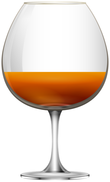 This png image - Glass with Brandy PNG Transparent Clipart, is available for free download