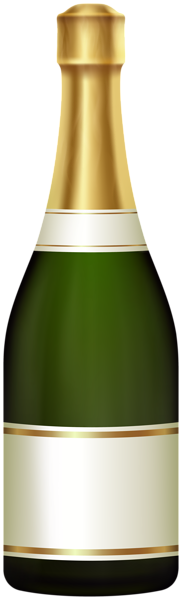 This png image - Green Champagne Bottle PNG Clipart, is available for free download