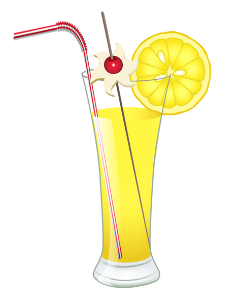 This png image - Lemon Cocktail PNG Clipart Picture, is available for free download