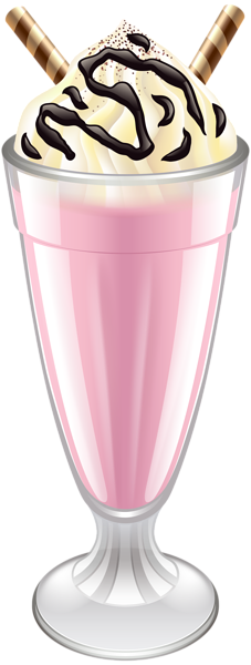 This png image - Pink Milk Shake Transparent PNG Clip Art Image, is available for free download