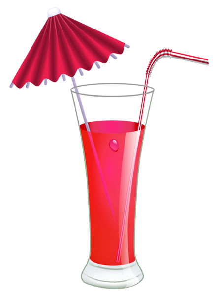 This png image - Red Cocktail PNG Clipart Image, is available for free download