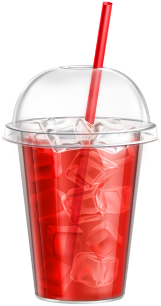 Red Drink Plastic Cup PNG Clipart | Gallery Yopriceville - High-Quality