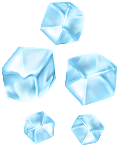 This png image - Transparent Ice Cubes PNG Clipart, is available for free download