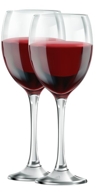 This png image - Two Glasses of Red Wine PNG Clip Art Image, is available for free download