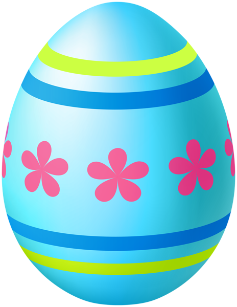 This png image - Blue Easter Egg PNG Clipart, is available for free download