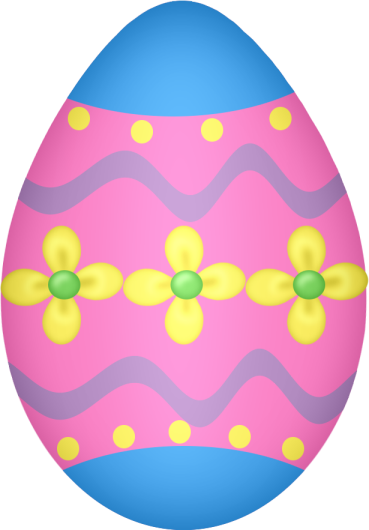 This png image - Blue and Pink Easter Egg Clipart, is available for free download