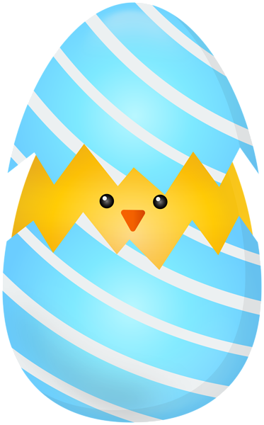 This png image - Chicken in Blue Easter Egg Clipart, is available for free download