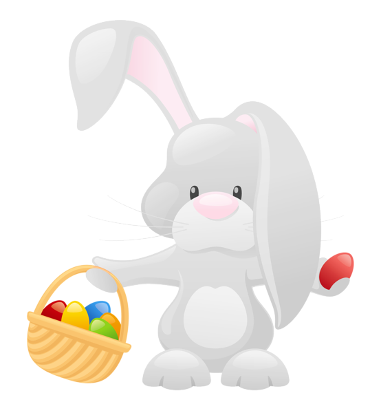 This png image - Cute Easter Bunny PNG Picture, is available for free download