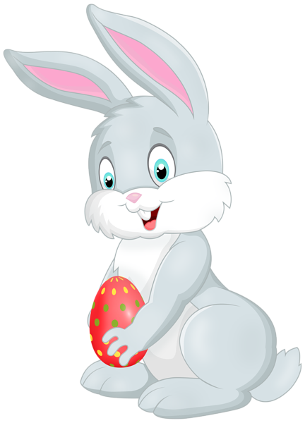 This png image - Cute Easter Bunny PNG Transparent Clipart, is available for free download