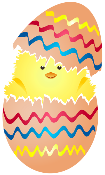 This png image - Cute Easter Chicken in Egg PNG Clip Art Image, is available for free download